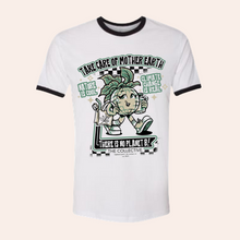 Load image into Gallery viewer, 2025 Earth Day Ringer Style Tee