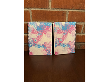 Load image into Gallery viewer, ABSTRACT BY RABRAMS | Medium 5.5"x8" Soft Touch Lined Spiral Notebook