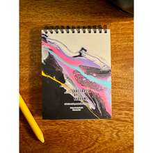 Load image into Gallery viewer, ABSTRACT BY RABRAMS |  Small 5.5"x4.25" Soft Touch Lined Spiral Notebook