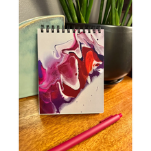 Load image into Gallery viewer, ABSTRACT BY RABRAMS |  Small 5.5"x4.25" Soft Touch Lined Spiral Notebook