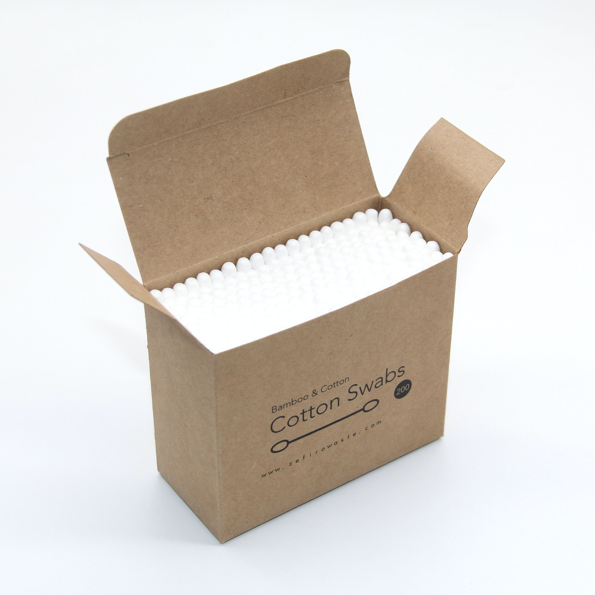 ZEFIRO Bamboo + Cotton Ear Buds (200ct) THE COLLECTIVE