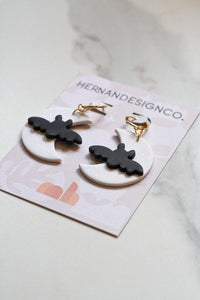 HERNANDESIGNCO. | Moon Bat Earrings