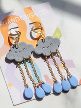 Load image into Gallery viewer, HERNANDESIGNCO. | Rain Cloud Earrings