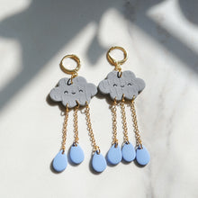 Load image into Gallery viewer, HERNANDESIGNCO. | Rain Cloud Earrings