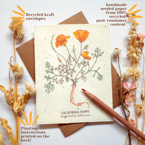 SMALL VICTORIES | Plantable Wildflower Seed Card