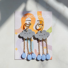 Load image into Gallery viewer, HERNANDESIGNCO. | Rain Cloud Earrings