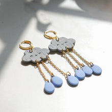 Load image into Gallery viewer, HERNANDESIGNCO. | Rain Cloud Earrings