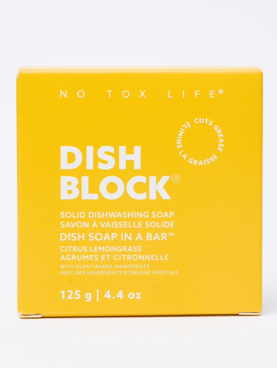 Dish Block Solid Dish Soap - Citrus Lemongrass