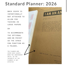 Load image into Gallery viewer, WISDOM SUPPLY CO | 2026 Zero-Waste Weekly Planner