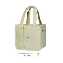 Load image into Gallery viewer, EARTH DAY DESIGN | Bulk Refill + Grocery Tote with Compartments