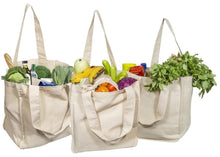 Load image into Gallery viewer, THE COLLECTIVE NEW LOGO | Bulk Refill + Grocery Tote with Compartments