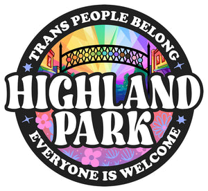 STICKER | Trans People Belong Vinyl Sticker