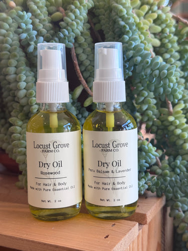 LOCUST GROVE FARM | Mini Dry Oil for Hair + Body
