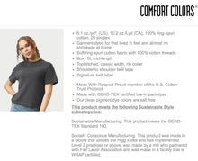 Load image into Gallery viewer, HATE IS NOT SUSTAINABLE | Comfort Colors Boxy Crop TShirt - pepper