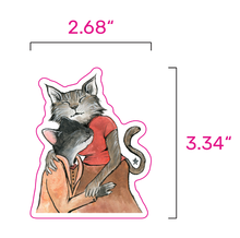 Load image into Gallery viewer, DARLING ILLUSTRATIONS | Affectionate Animals Series: Vinyl Sticker