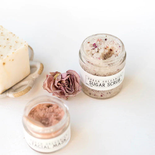 URBAN OREGANICS | Vanilla + Rose Sugar Scrub