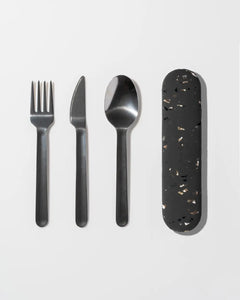 W&P | Stainless Steel Utensil Set with Silicone Case