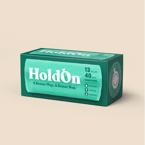 HoldOn BAGS | Compostable Tall Kitchen Bags
