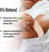 Load image into Gallery viewer, PATCH | Value Pack Natural Bamboo Bandages - 100ct