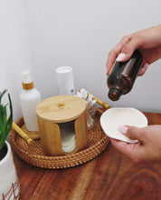Load image into Gallery viewer, ME MOTHER EARTH | Hemp Cotton Rounds + Bamboo Storage Box