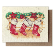 Load image into Gallery viewer, SMALL VICTORIES | Plantable  Herb Seed Holiday Cards 2025