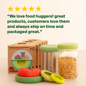 FOOD HUGGERS | Set of 5 Assorted Silicone Food Huggers