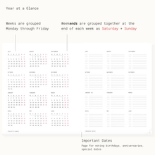 Load image into Gallery viewer, WISDOM SUPPLY CO | 2024 Zero-Waste Weekly Planner