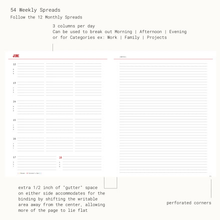 Load image into Gallery viewer, WISDOM SUPPLY CO | 2024 Zero-Waste Weekly Planner