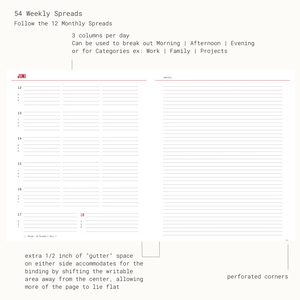 WISDOM SUPPLY CO | 2024 Zero-Waste Weekly Planner