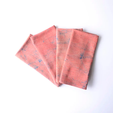 Load image into Gallery viewer, ICHCHA | Plant + Mineral Dyed Organic Cotton Napkins: Pink Dawn (set of 4)