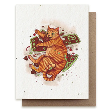 Load image into Gallery viewer, SMALL VICTORIES | Plantable  Herb Seed Holiday Cards 2025