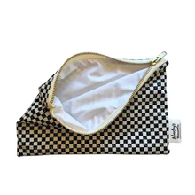 Load image into Gallery viewer, MARLEY'S MONSTERS | Checkered Cosmetic + All-Purpose Bag