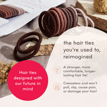 Load image into Gallery viewer, KOOSHOO | Plastic-Free Round Mini Hair Ties