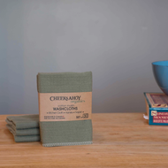CHEEKS AHOY | Organic Muslin Cotton Washcloths (set of 3)
