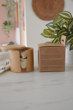 Load image into Gallery viewer, ME MOTHER EARTH | Hemp Cotton Rounds + Bamboo Storage Box