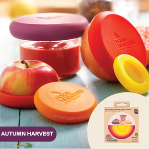 FOOD HUGGERS | Set of 5 Assorted Silicone Food Huggers