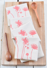 Load image into Gallery viewer, HEARTH AND HARROW | Dainty Flower Cotton Napkins (set of 4)