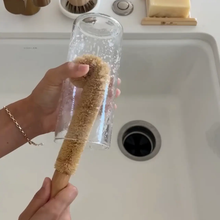 Load image into Gallery viewer, ME MOTHER EARTH | Coconut Bottle Cleaning Brush - 11.5&quot;