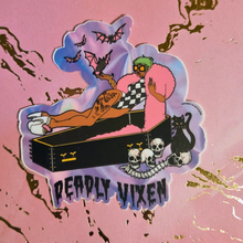 Load image into Gallery viewer, SPOOKY GLAM PAPER | Deadly Vixen Vinyl Sticker