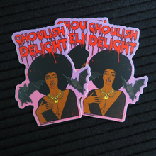 Load image into Gallery viewer, SPOOKY GLAM PAPER | Ghoulish Delight Vinyl Sticker