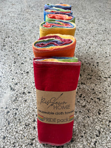 RISSEWN | LGBTQ+ Pride Reusable Cloth Towels