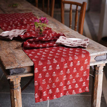 Load image into Gallery viewer, ICHCHA | Block Printed Organic Cotton Table Runner