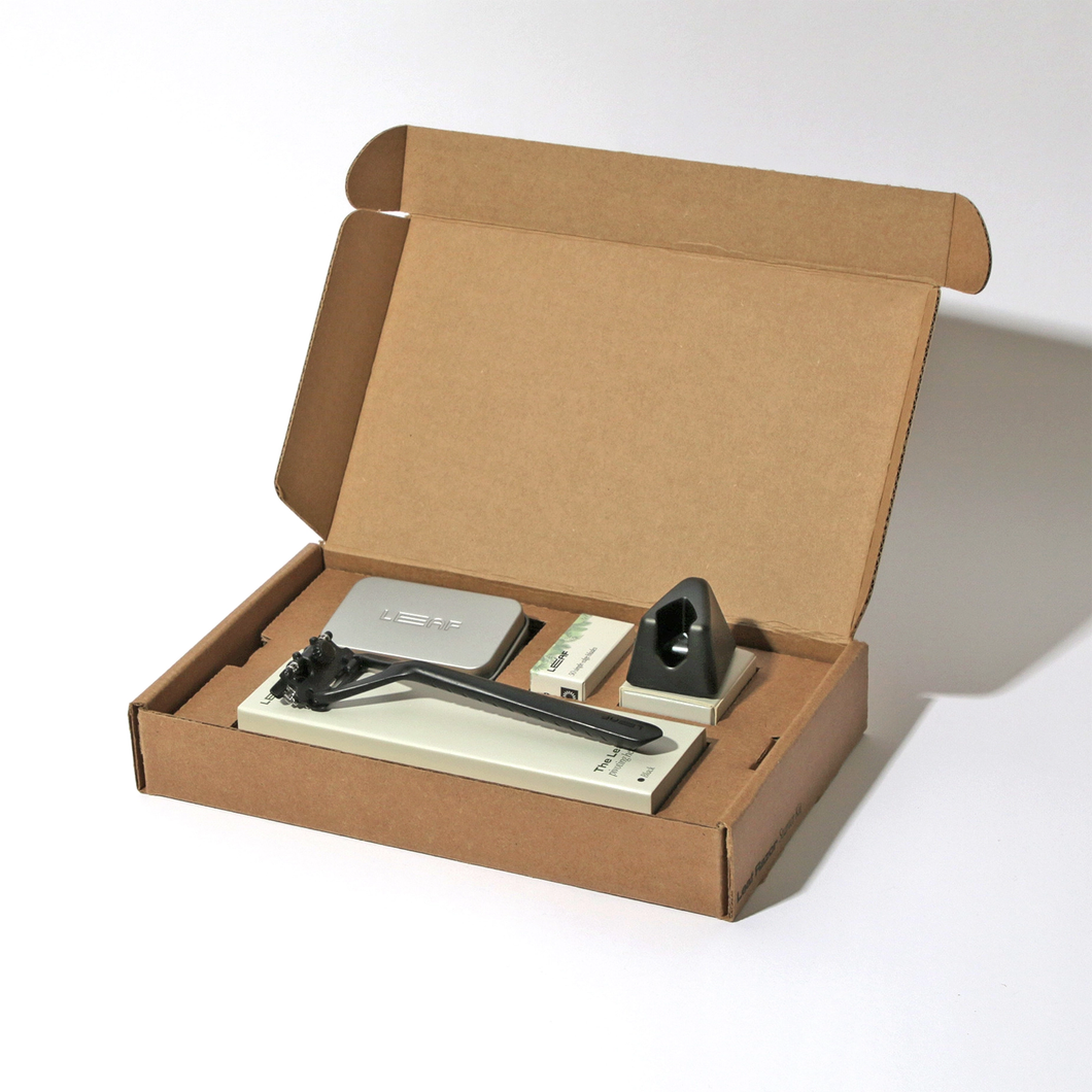 LEAF | Pivoting Triple Head Razor Kit & Gift Set