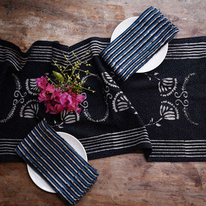 ICHCHA | Block Printed Organic Cotton Table Runner