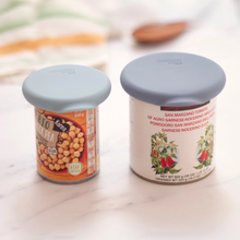 Load image into Gallery viewer, FOOD HUGGERS | Reusable Silicone Can Huggers - Cool Blue (set of 2)