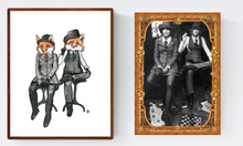 Load image into Gallery viewer, DARLING ILLUSTRATIONS | Affectionate Animals Series: Cards with Envelope