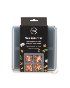 W&P | Cup Cube Silicone Food Storage Freezer Tray