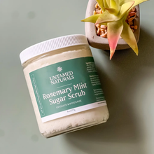 Load image into Gallery viewer, UNTAMED NATURALS | Rosemary Mint Sugar Scrub