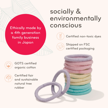 Load image into Gallery viewer, KOOSHOO | Plastic-Free Round Mini Hair Ties