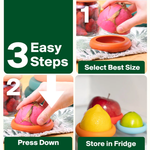 FOOD HUGGERS | Set of 5 Assorted Silicone Food Huggers